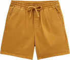 Vans Range Salt Wash Relaxed Elastic Short Yellow Shorts