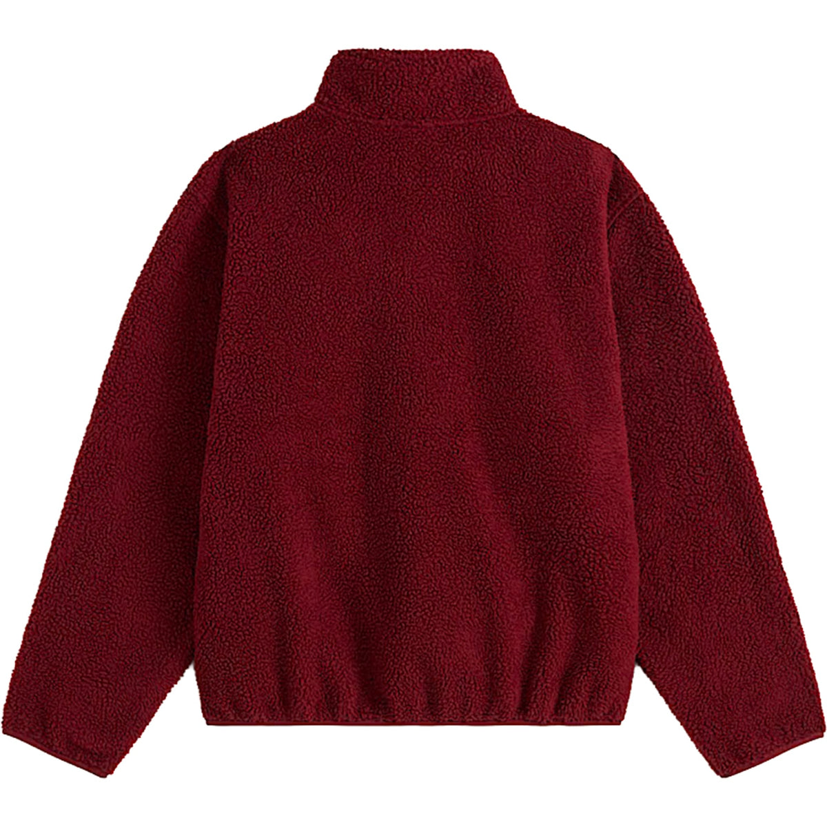 Vans Shepard Half-Zip Polar Fleece Bordeaux Red Sweatshirts