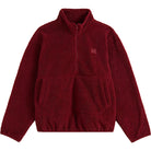 Vans Shepard Half-Zip Polar Fleece Bordeaux Red Sweatshirts