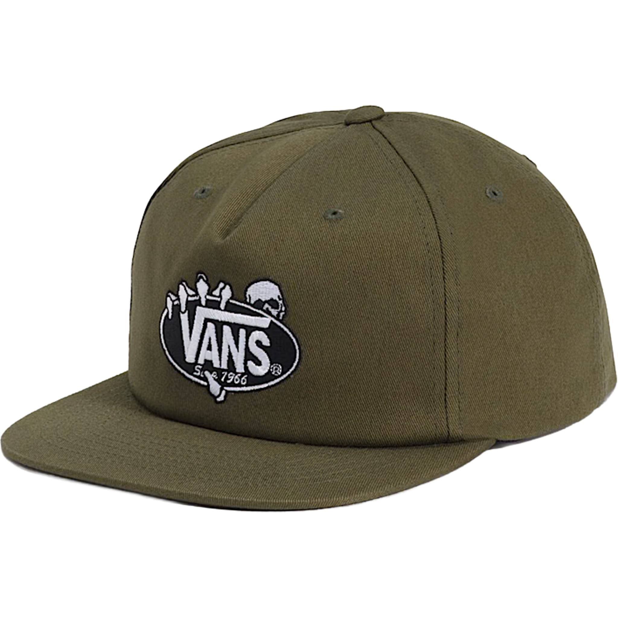 Vans Show Off Snapback Hat Mossy Olive Hats