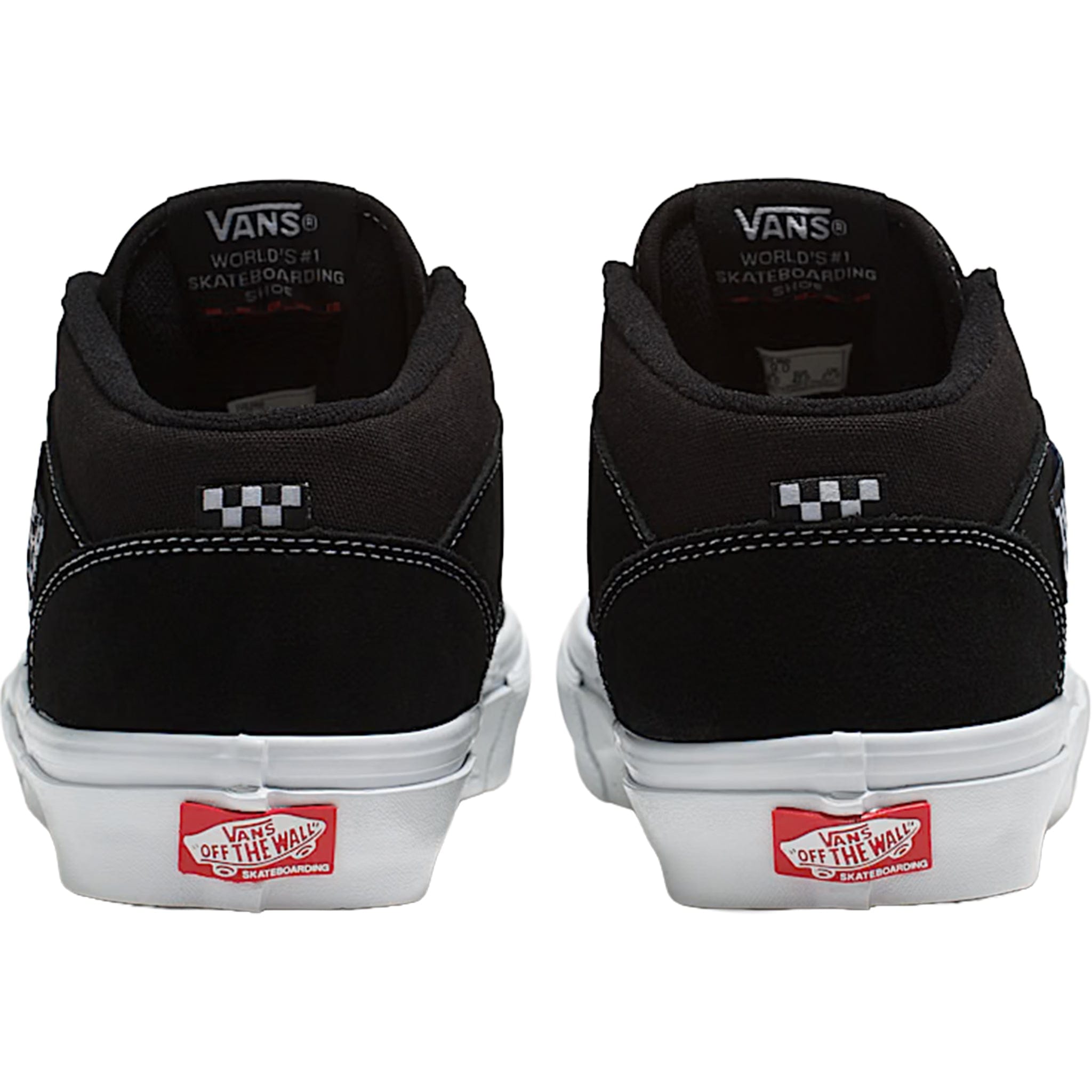 Vans Skate Half Cab Shoe Black White Shoes
