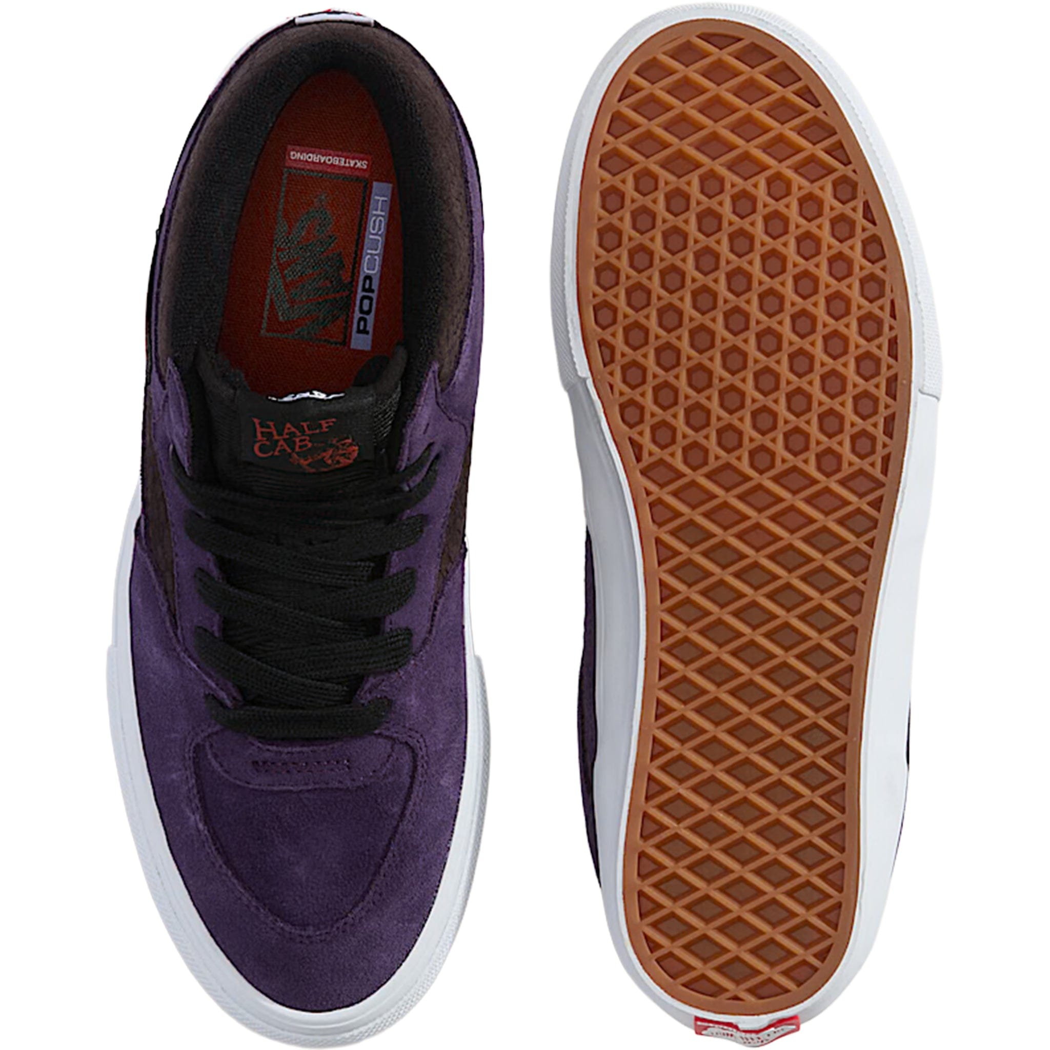 Vans Skate Half Cab Shoes Croc Grape Purple Shoes
