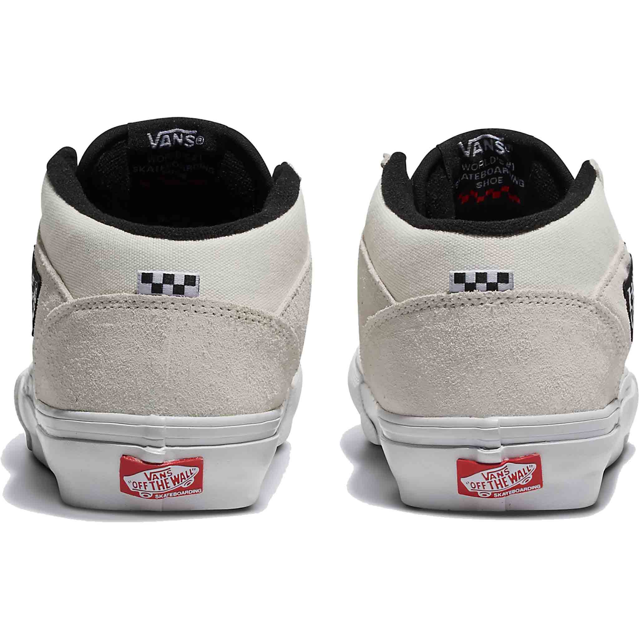 Vans Skate Half Cab White Black Shoes