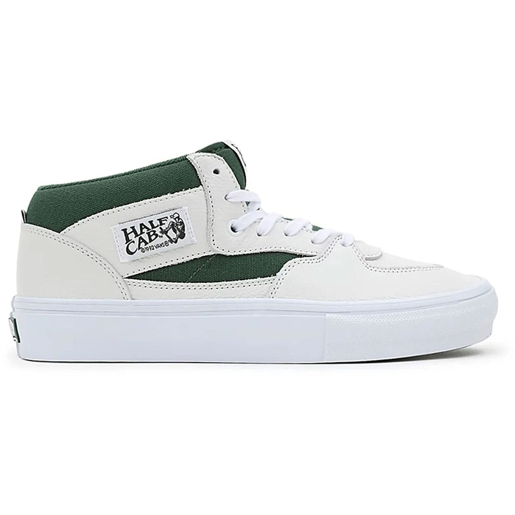 Vans Skate Half Cab White Green Shoes