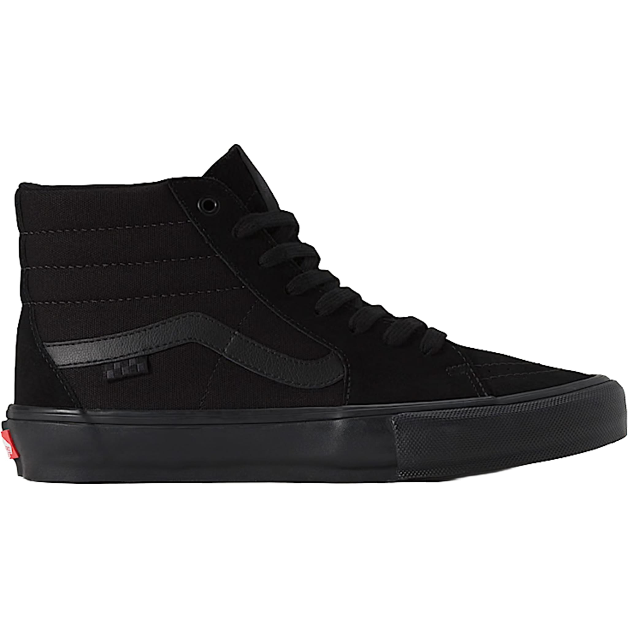 Vans Skate Sk8-Hi Shoe Black Black Shoes