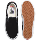Vans Skate Slip On Shoe Black White Shoes