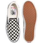 Vans Skate Slip On Shoe Checkerboard Black Off White Shoes