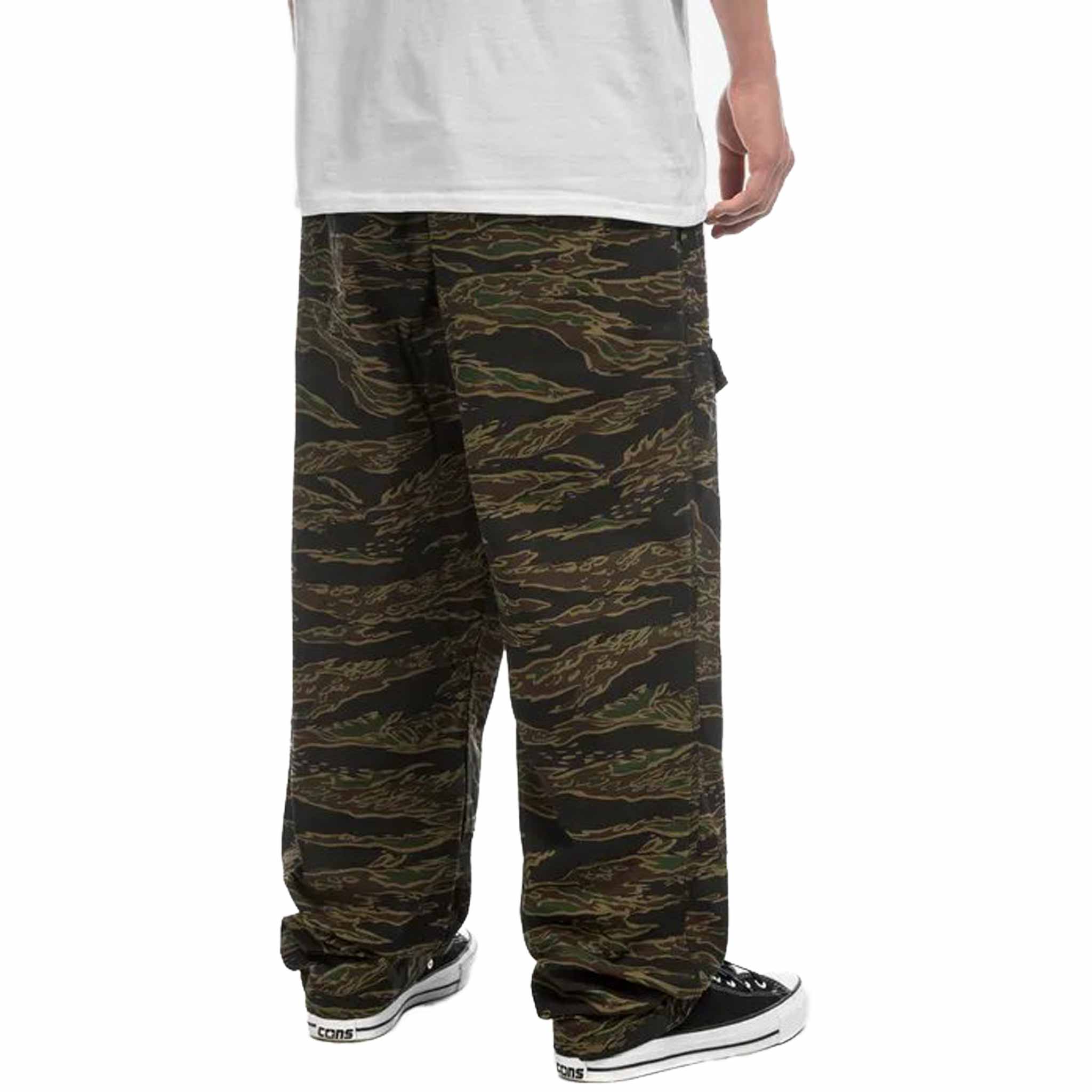 Vans Skate X Atiba Loose Haze Cargo Pant Black Camo Pants