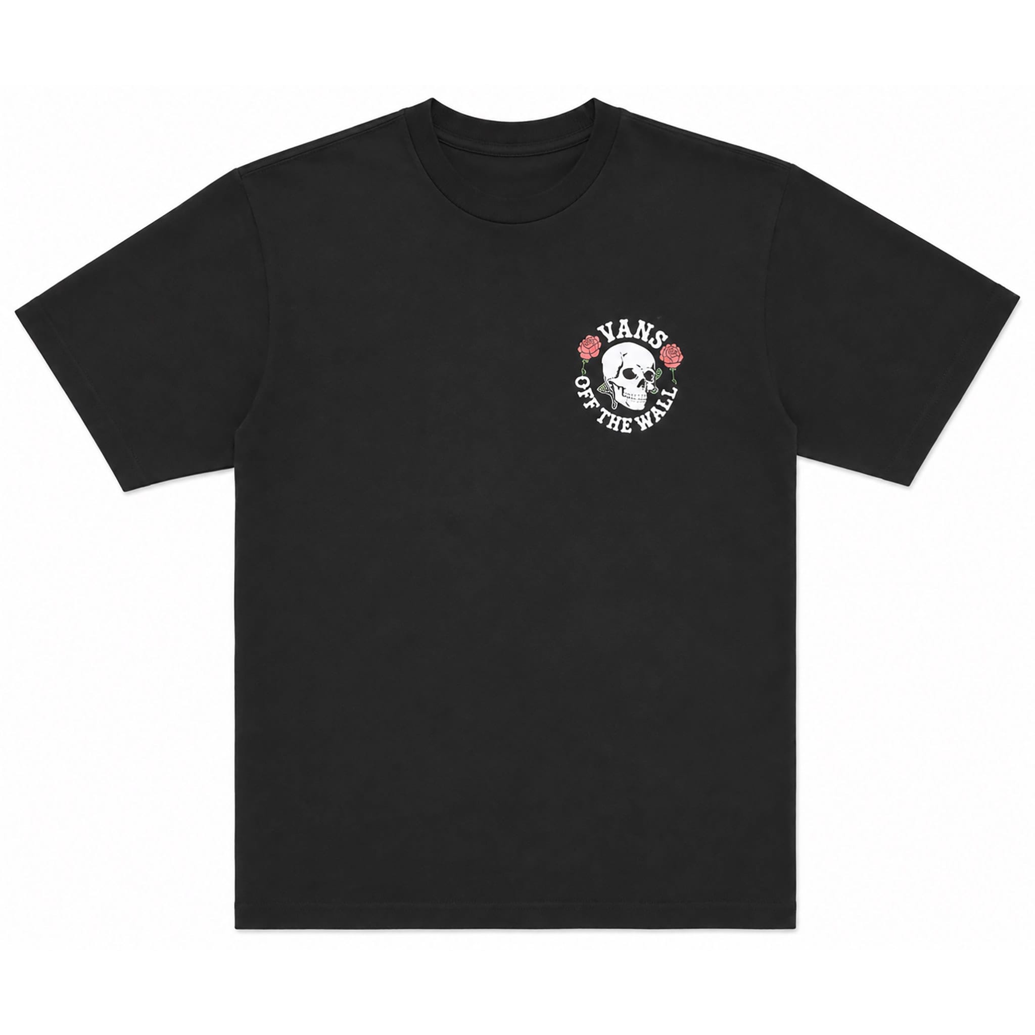 Vans Skull Rosey Tee Black T Shirt