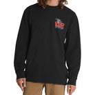 Vans Tear Mountain Long Sleeve Black T Shirt