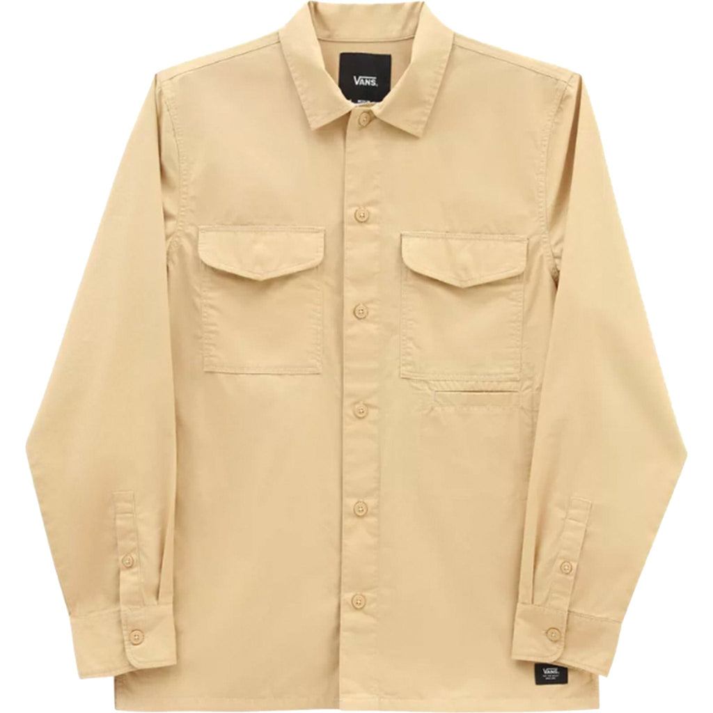Vans Williams Long Sleeve Button Up Taos Taupe Button Up