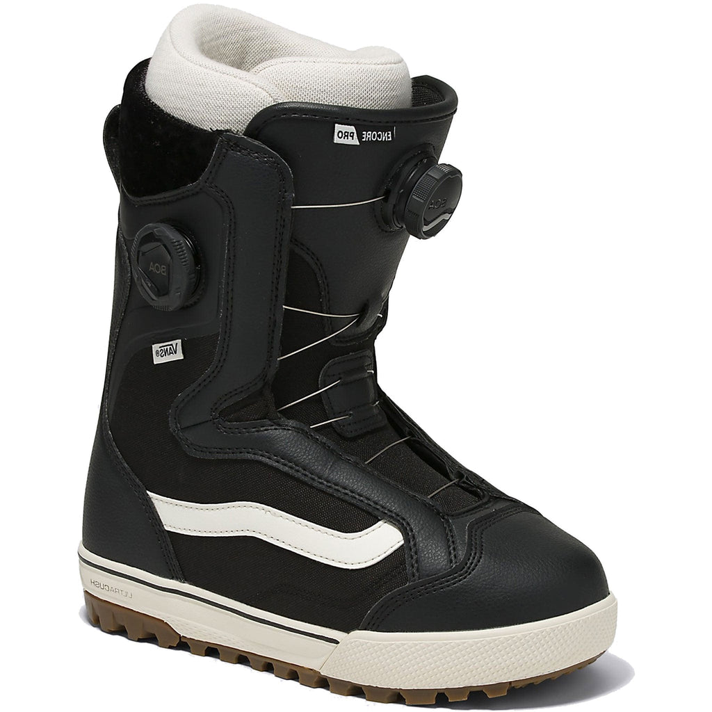 Vans Womens Encore Pro Snowboard Boot Black Marshmallow 2024 Women's Boots
