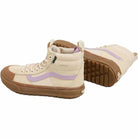 Vans Womens Waterproof MTE Sk8-Hi Shoe White Purple Shoes