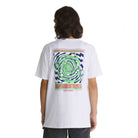 Vans Wormhole Warped Tee White T Shirt