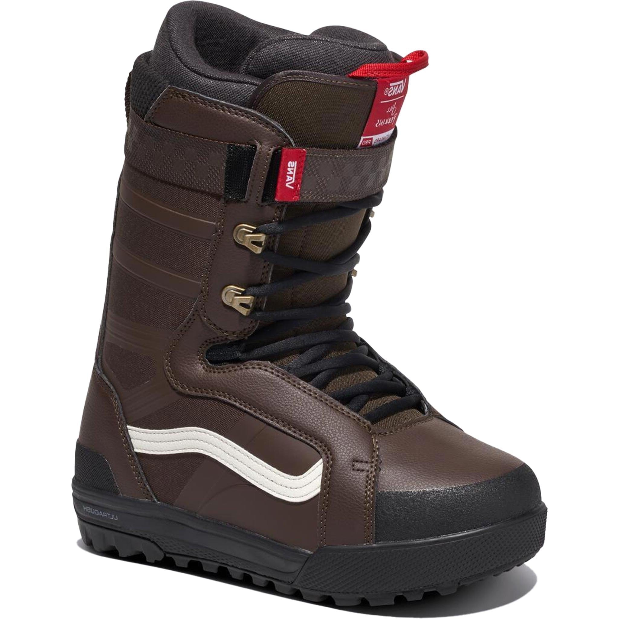 Vans X Jill Perkins Hi Standard Pro Snowboard Boots Brown Black 2025 Mens Boots