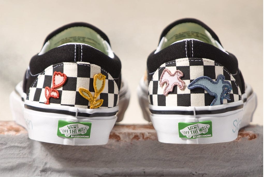 Vans X Skateistan Women's Skate Slip On Checkerboard – Sanction