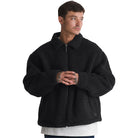 Vans Yukon High Pile Fleece Jacket Black Casual Jackets