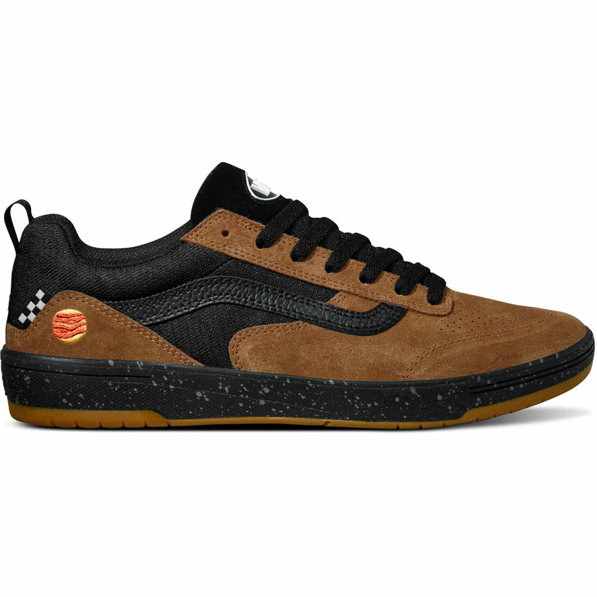 VANS Zahba X Zion Wright VR3 Men\'s 4.5 Shoes Brown/Multi Suede/Mesh NEW‎ Vans Zahba x Zion Wright Brown/Multi – Skate Shoes  main image 3