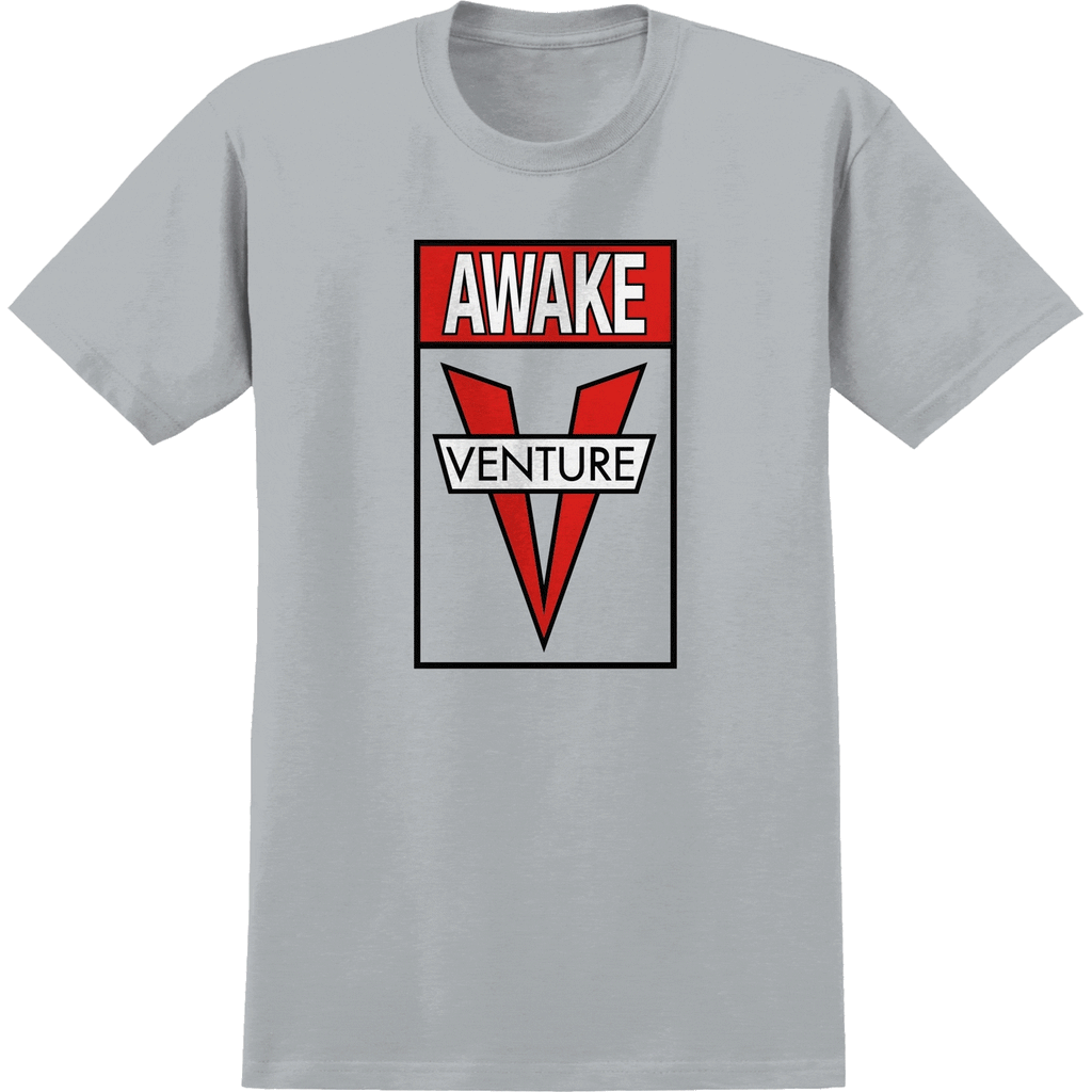 Venture Awake Tee Ice Grey T Shirt