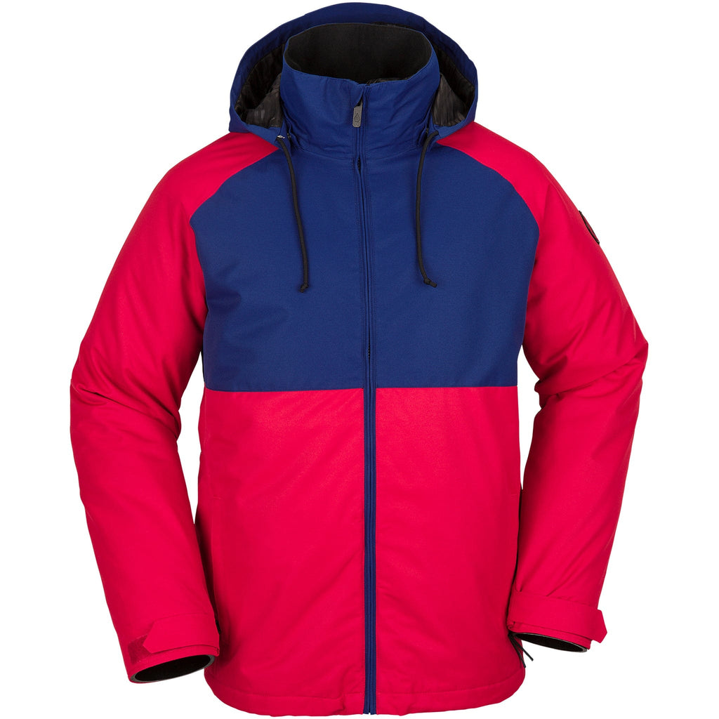 Volcom 2836 INS Jacket Red Mens Snowboard Coat
