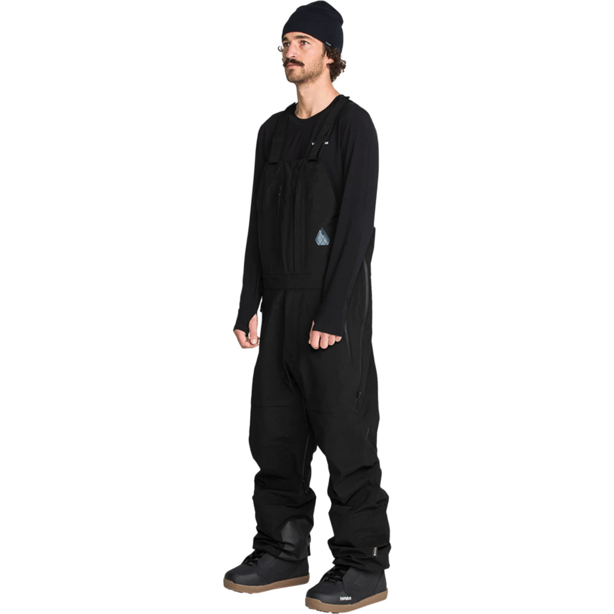 Volcom Anyox 3L Gore Pro Bib Black 2027 Mens Snowboard Pants