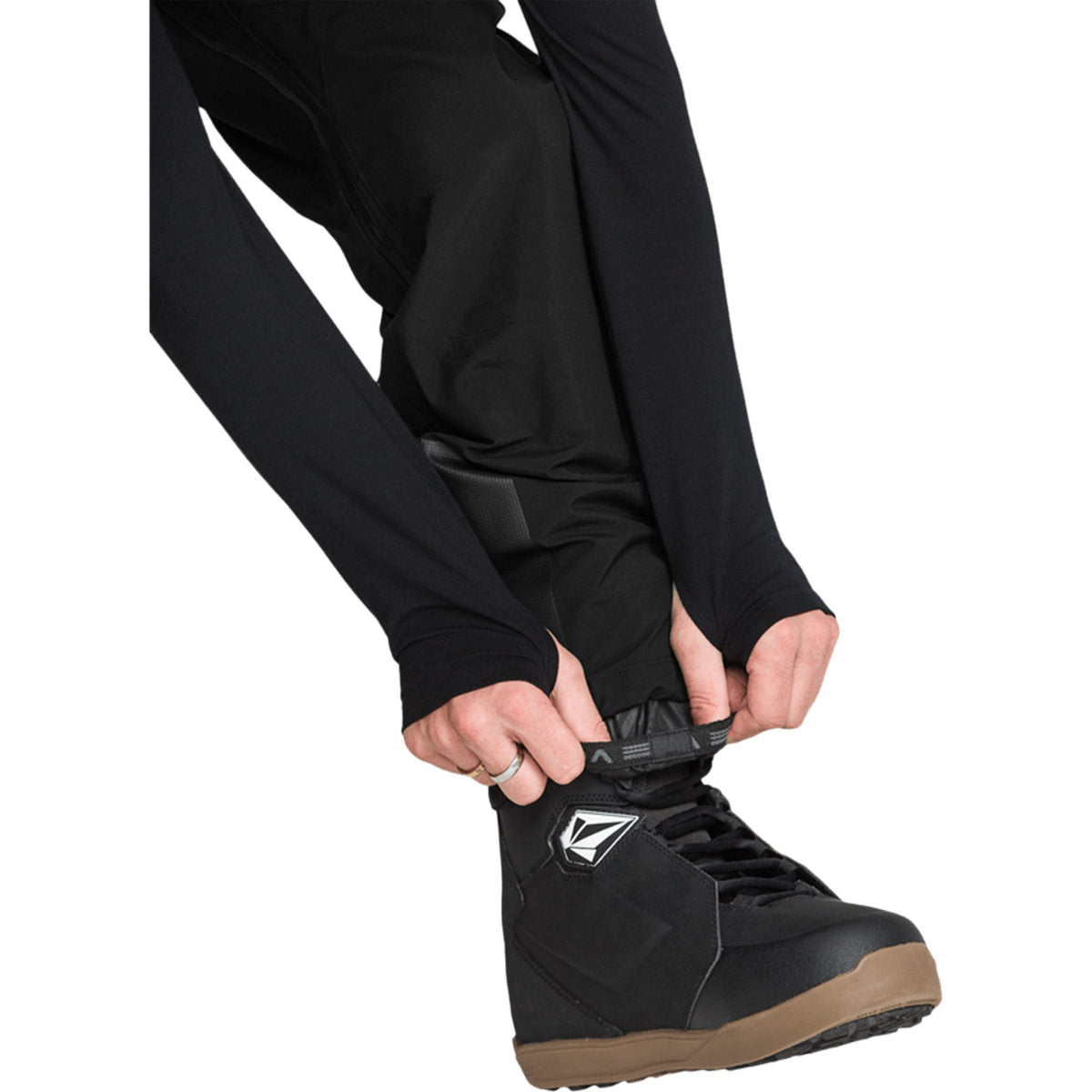 Volcom Anyox 3L Gore Pro Bib Black 2027 Mens Snowboard Pants