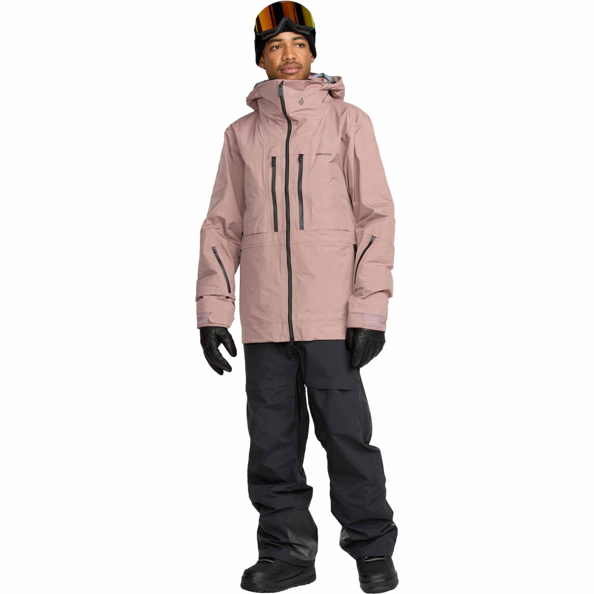 Volcom Anyox Gore-Tex Pro Shell Bib Black 2026 Mens Snowboard Pants