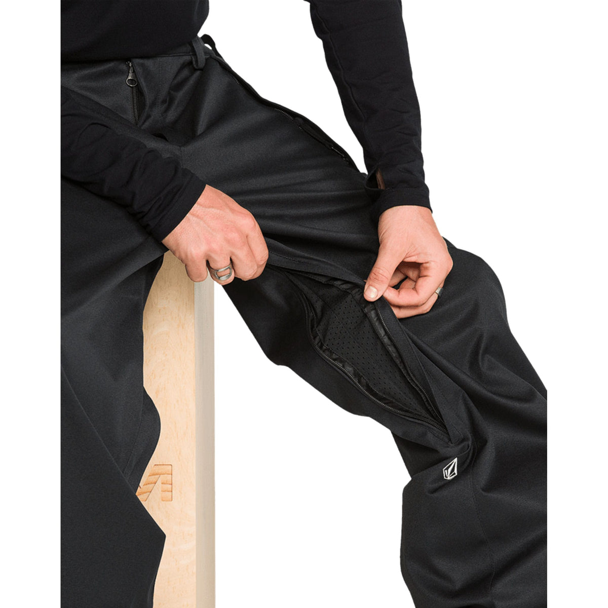 Volcom Arthur 20K Pant Black 2027 Mens Snowboard Pants