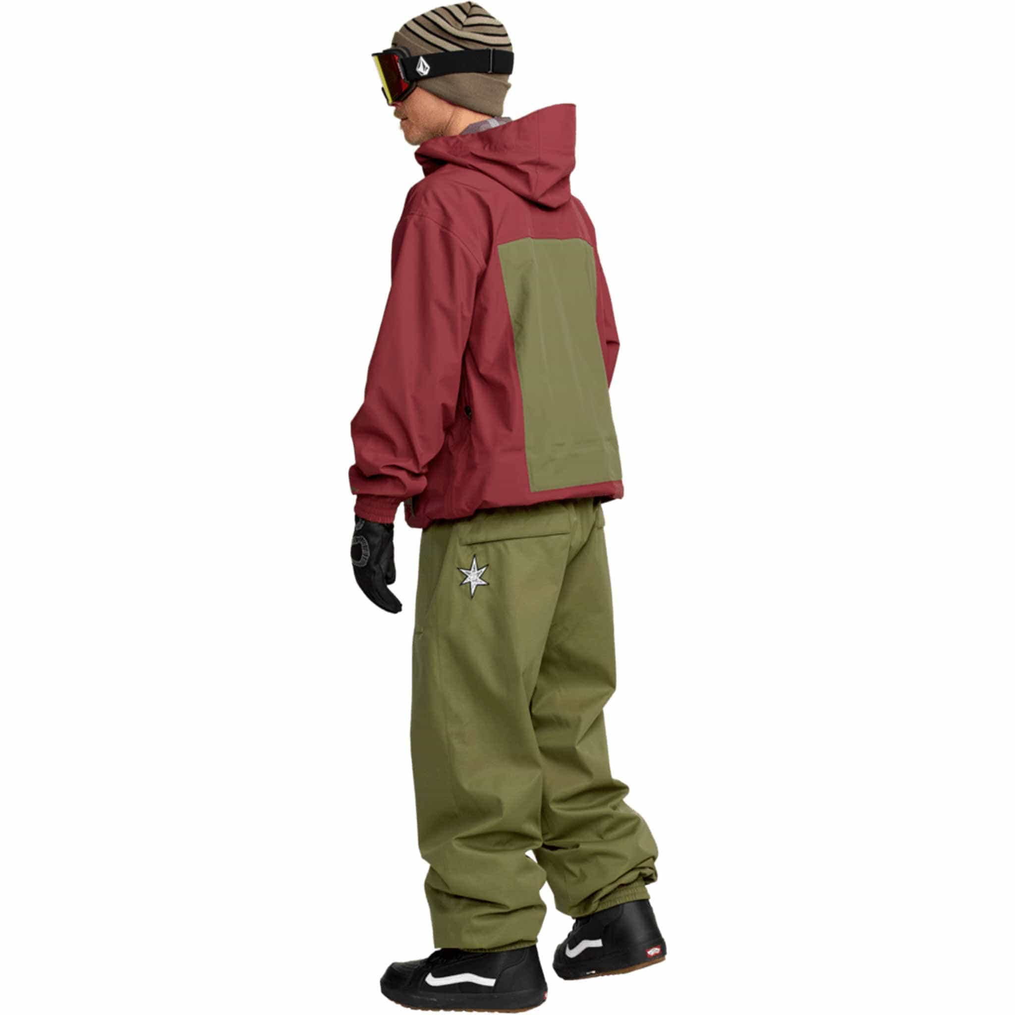 Volcom Arthur 20K Pant Dark Olive 2026 Mens Snowboard Pants