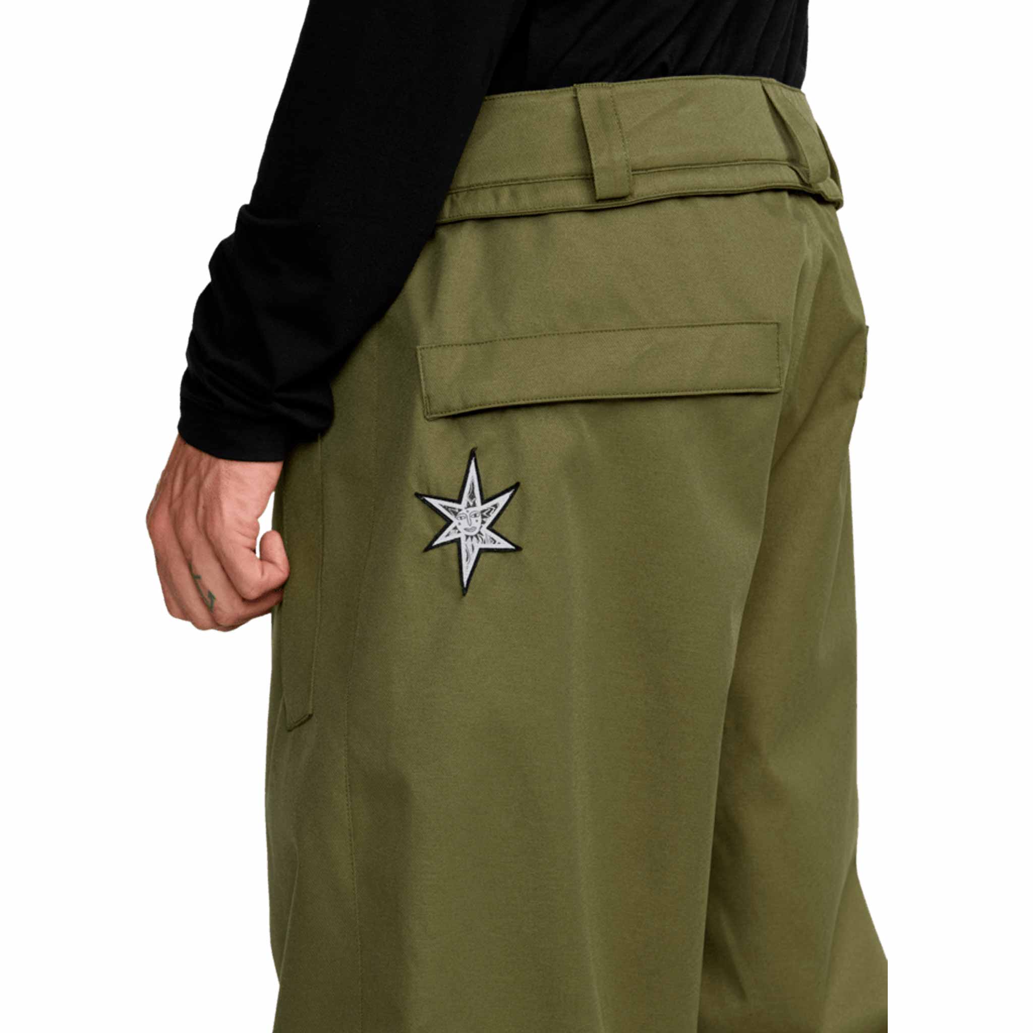 Volcom Arthur 20K Pant Dark Olive 2026 – Sanction Skate And Snow