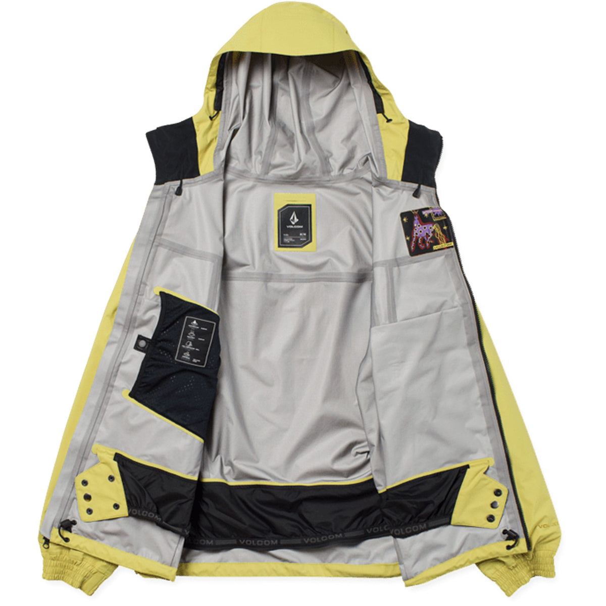 Volcom Arthur 3L 20K Jacket Golden Haze 2027 Mens Snowboard Jackets