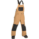 Volcom Barkley Kids Insulated Bibs Caramel 2022 Youth Pants