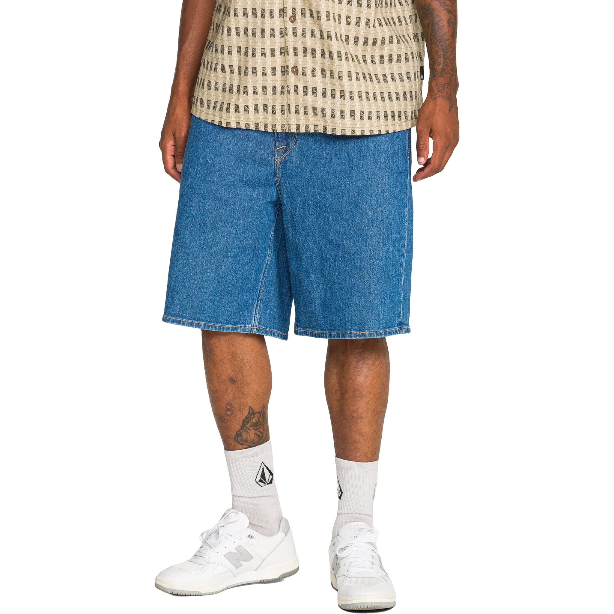 Volcom Billow Denim 22" Shorts Bold Blue Shorts