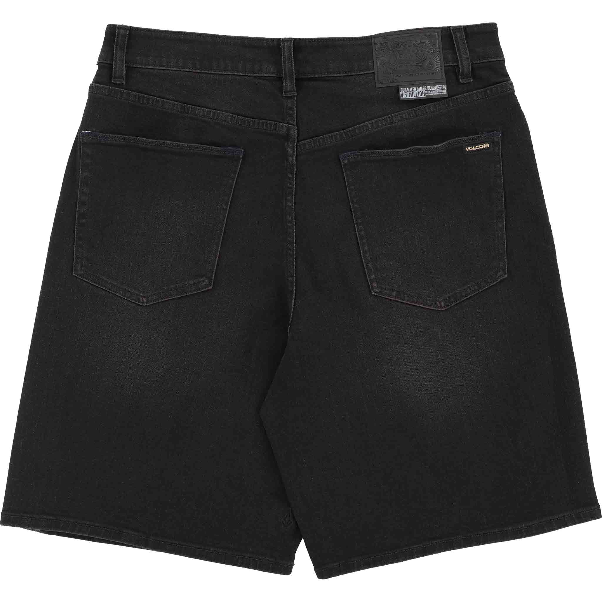 Lee black denim shorts online