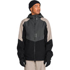 Volcom Brighton Full Zip Jacket Dark Grey 2027 Mens Snowboard Jackets