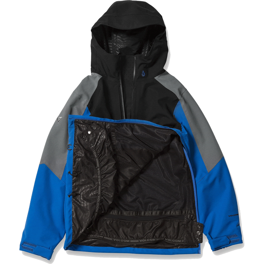 Volcom Brighton Pullover Jacket EBL 2024 Mens Snowboard Coat