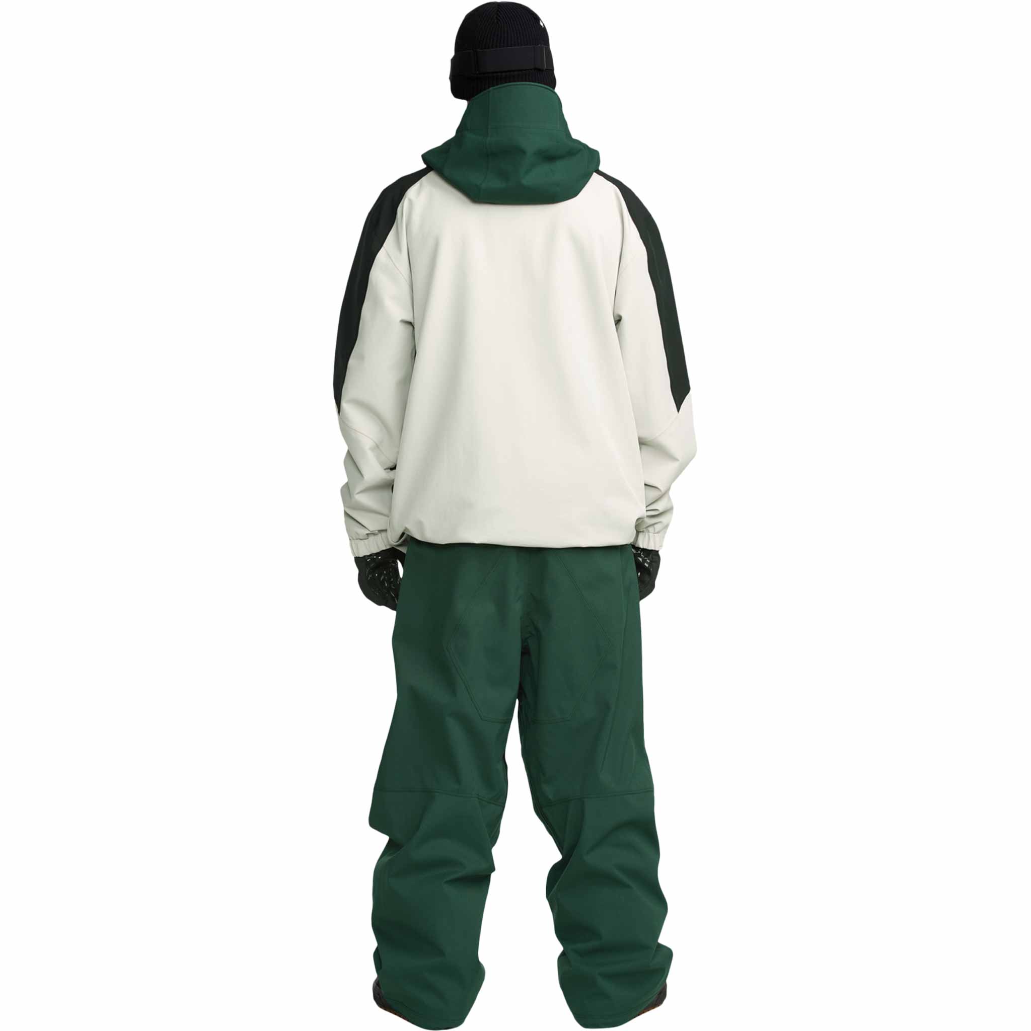 Volcom Brighton Pullover Jacket Stone 2026 Mens Snowboard Coat