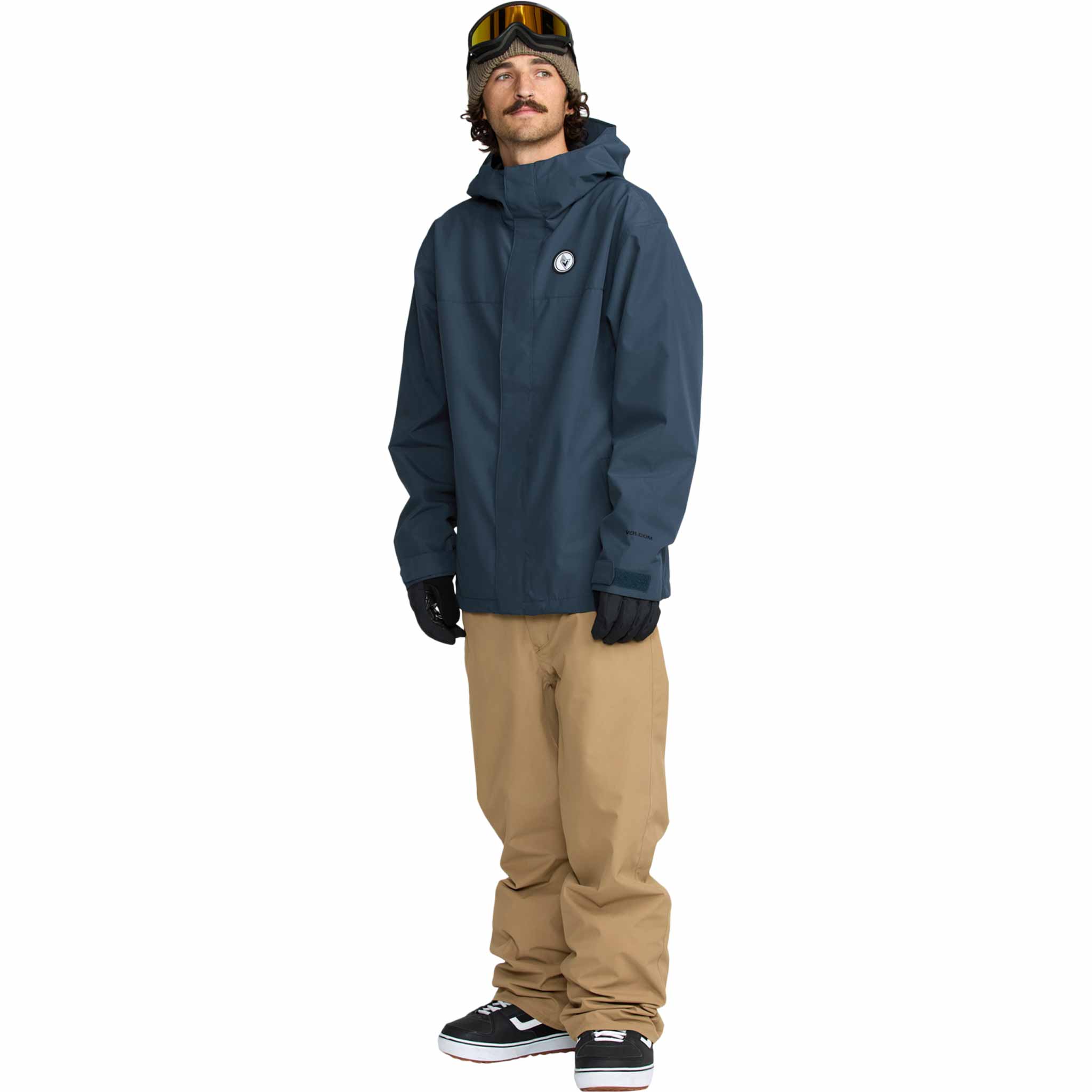 Volcom Buckthreeeighty Jacket Deep Blue 2026 Mens Snowboard Coat