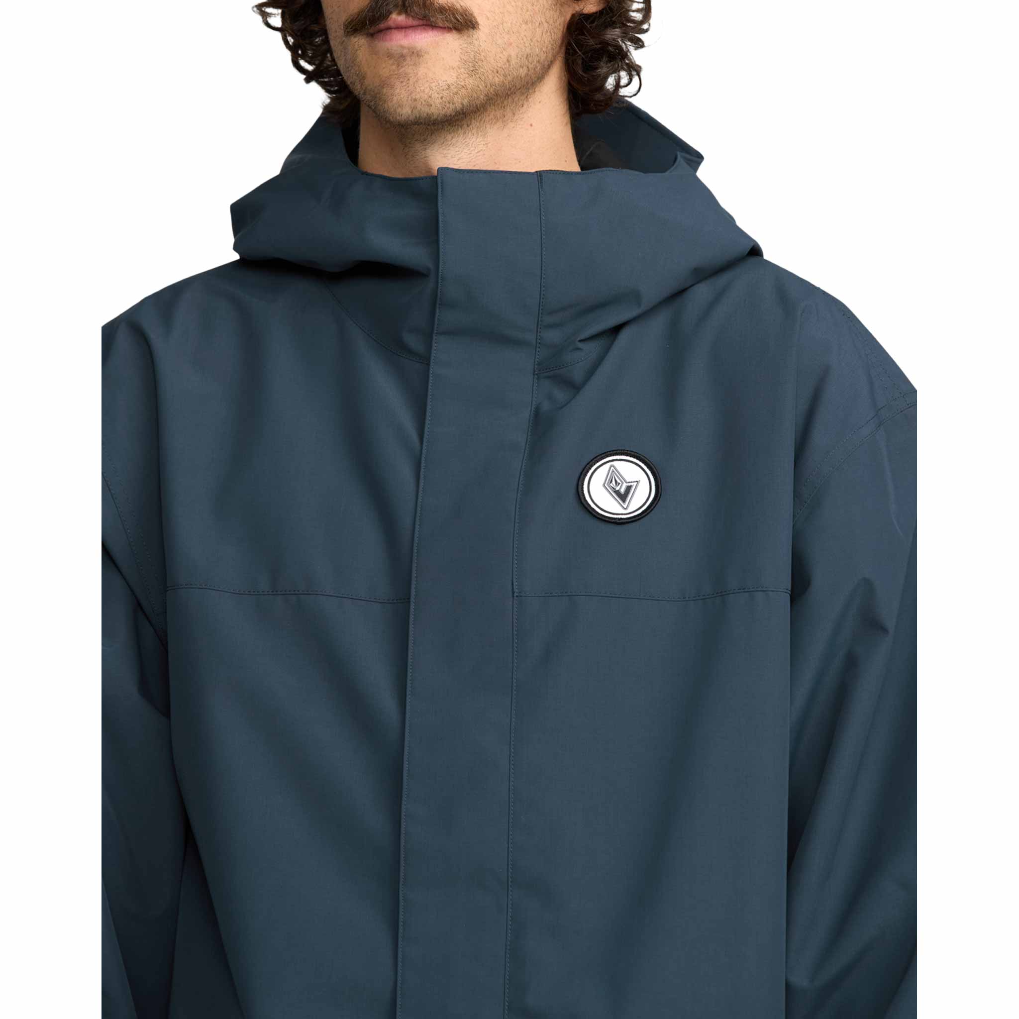 Volcom Buckthreeeighty Jacket Deep Blue 2026 Mens Snowboard Coat