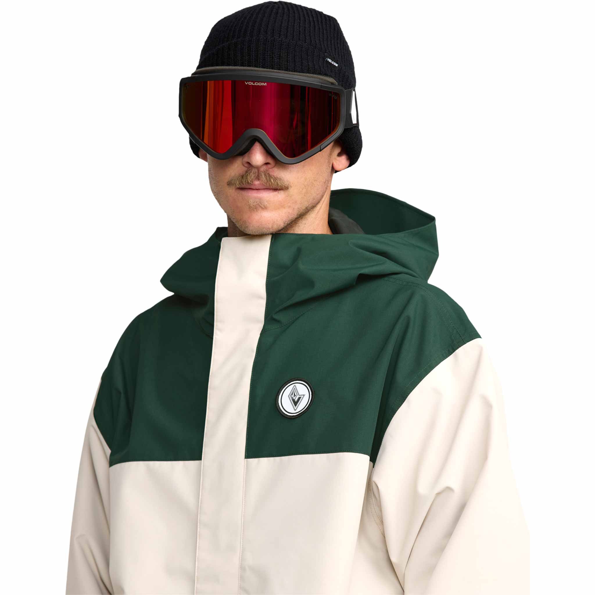 Volcom Buckthreeeighty Jacket Stone 2026 – Sanction Skate And Snow