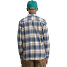 Volcom Caden Plaid Long Sleeve Button Up Shirt Dirty White Button Up