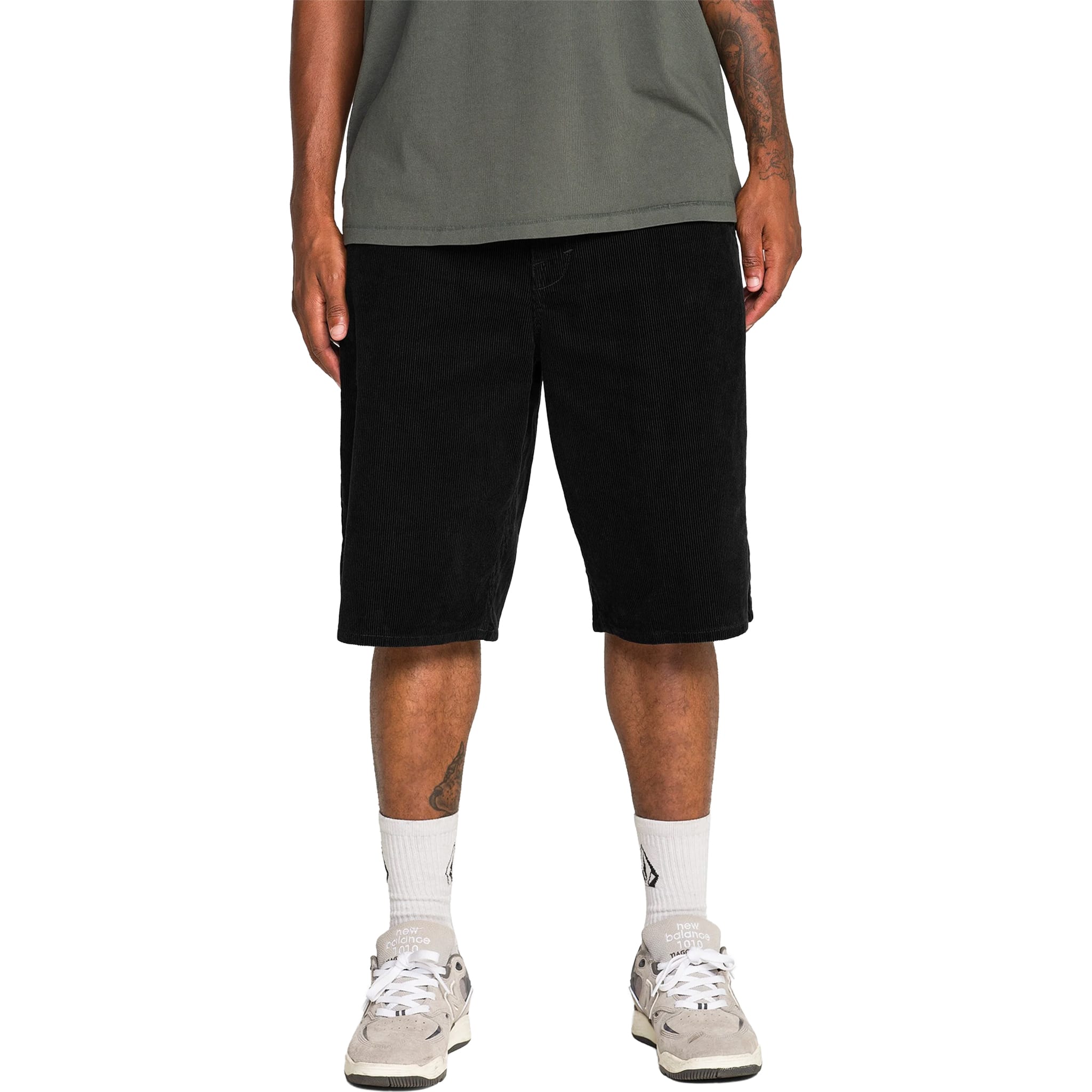 Volcom Chillow 24" Chino Shorts Antique Black Shorts