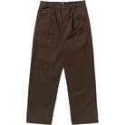 Volcom Chillow Pleat Elastic Waist Pant Cacao Pants