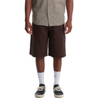 Volcom Chillow Plt Elastic Waist Chino 24" Shorts VS Cacao Shorts