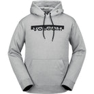 Volcom Core Hydro Hoodie Fleece Heather Grey Mens Thermal