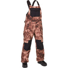 Volcom Creston 3D Stretch Bib Overall Pink Salt Wash 2024 Womens Snowboard Pants