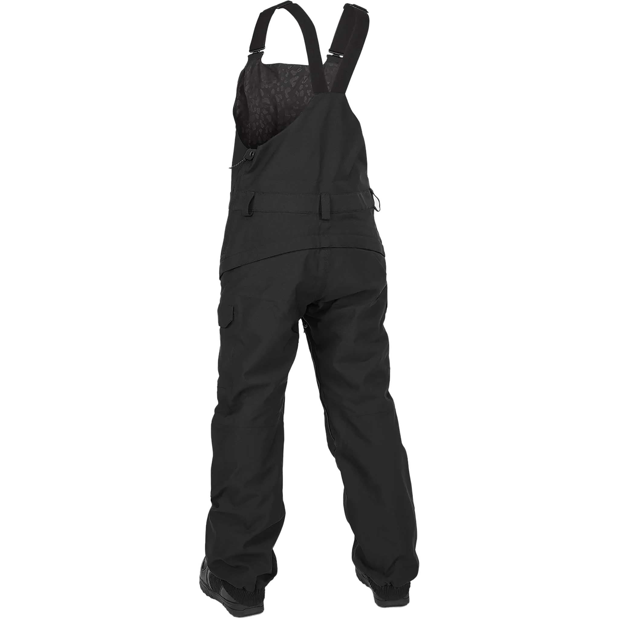 Volcom Creston 3D Stretch Womens Bibs Black 2024 Women's Snowboard Pants