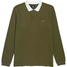 Volcom Curbstone Long Sleeve Polo Shirt Sage Leaf T Shirt