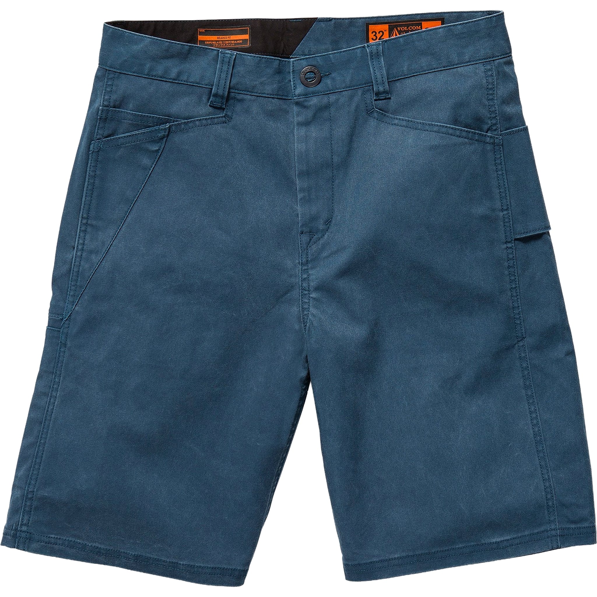 Volcom Dialed Relaxed Work Shorts Midnight Blue Shorts