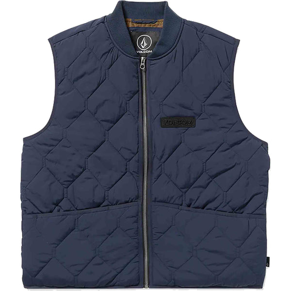 Volcom Donsonic Vest Navy Button Up